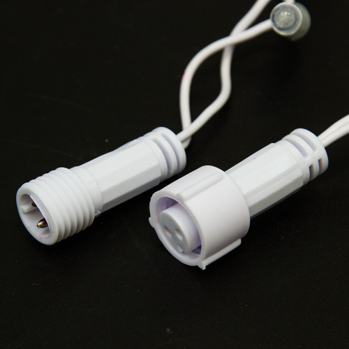 картинка Гирлянда Нить 10м,  постоянное свечение,  белый ПВХ,  230В,  цвет Мультиколор (нужен шнур питания 303-500-1) от магазина Сантехстрой