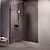 картинка W94UWI-90-F1-MTE X-Joy Душевая перегородка 90x195, стекло прозр. 8 мм + покрытие, фурнитура мат хром от магазина Сантехстрой
