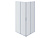 картинка AQ NAA 1142-90В Душевой уголок квадратный, двери раздвижные 900x900x2000 профиль черный, стекло прозрачное от магазина Сантехстрой