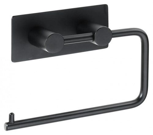 картинка Держатель для туалетной бумаги без крышки Bemeta Easy 163112220 черный матовый от магазина Сантехстрой