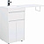 картинка Тумба с раковиной Aquanet 239204 Белая от магазина Сантехстрой