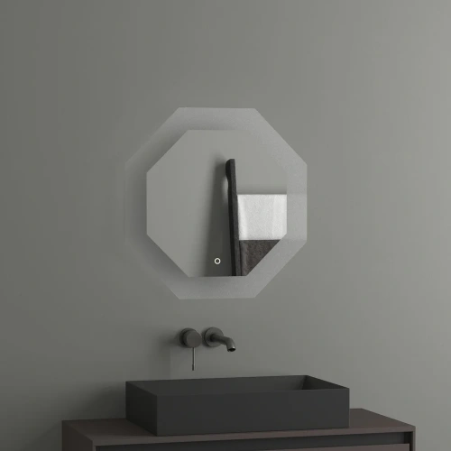 картинка Зеркало Evoform Ledshine BY 2603 60х60 от магазина Сантехстрой