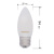 картинка Лампа филаментная Свеча CN35 9,5Вт 915Лм 2700K E27 матовая колба REXANT от магазина Сантехстрой