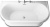 картинка Акриловая ванна BelBagno 150х80 BB408-1500-800 от магазина Сантехстрой