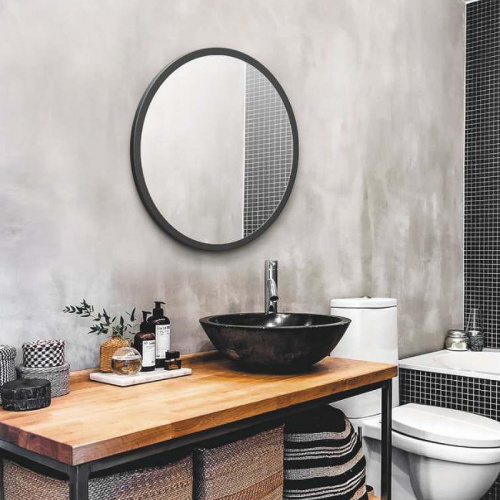 картинка Зеркало Silver mirrors фр-00001425 Черное от магазина Сантехстрой