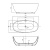 картинка Акриловая ванна Vincea 186x88.5 VBT-405-1860 без гидромассажа от магазина Сантехстрой