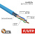картинка Кабель витая пара F/UTP,  CAT 6, PVC,  4PR,  23AWG, INDOOR, SOLID,  синий,  305 м,  REXANT от магазина Сантехстрой