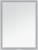 картинка Зеркало Aquanet Nova Lite 60 белый LED от магазина Сантехстрой