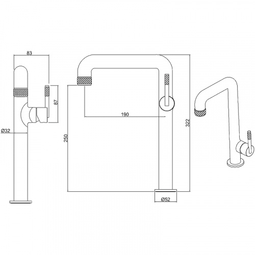 картинка Смеситель для раковины Allen Brau 5.32002-00 Хром от магазина Сантехстрой