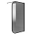 картинка Душ. перегородка NG-689-12TBLACK (120*200) черный матовый, стекло тонированное,1 место от магазина Сантехстрой
