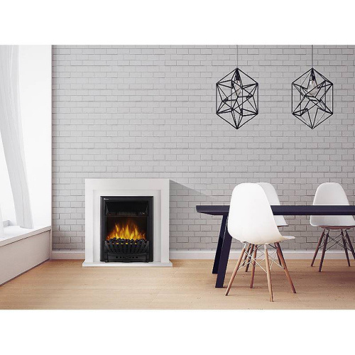 картинка Каминокомплект:Очаг Electrolux EFP/P-1020LS,портал Simple Classic белый от магазина Сантехстрой