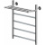 картинка Водяной полотенцесушитель Aquanet Mauro 60x50 282320 с полкой Хром от магазина Сантехстрой