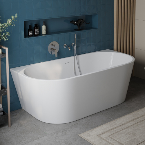картинка Акриловая ванна BelBagno 170x80 BB710-1700-800 без гидромассажа от магазина Сантехстрой