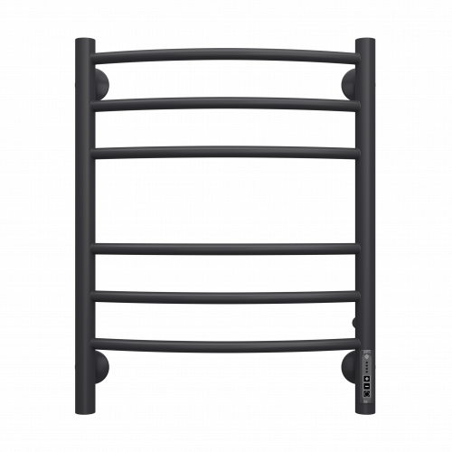 картинка Полотенцесушитель Terminus Классик П6 450х600 электро КС 9005 матовый от магазина Сантехстрой