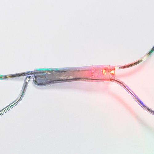 картинка Гирлянда Сеть 1,5х1,5м,  прозрачный ПВХ,  150 LED Мультиколор от магазина Сантехстрой