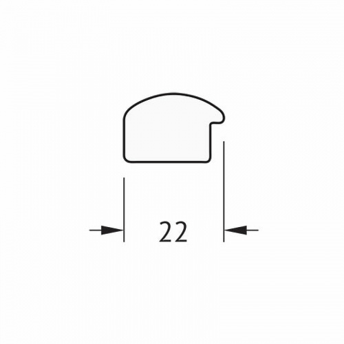 картинка Зеркало Evoform Definite 88х68 BY 0671 в багетной раме - Вишня 22 мм от магазина Сантехстрой