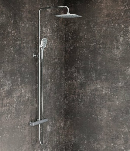 картинка Душевая система Ravak 10° Free TD F 091.00/150 X070141 с термостатом Хром от магазина Сантехстрой