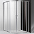 картинка Душевой уголок Cezares Molveno R-22 120х120 MOLVENO-R-22-90+30-C-Cr-IV профиль Хром стекло прозрачное от магазина Сантехстрой