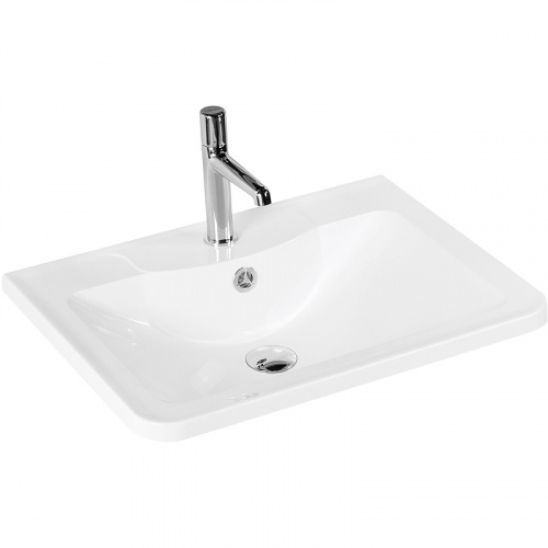 картинка Раковина BelBagno 70 BB700/455-LV-MR-ALR Белая от магазина Сантехстрой