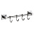 картинка Планка с крючками для полотенец Haiba HB8615-4, хром от магазина Сантехстрой