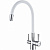 картинка смеситель для кухни lemark lm3075c-white белый