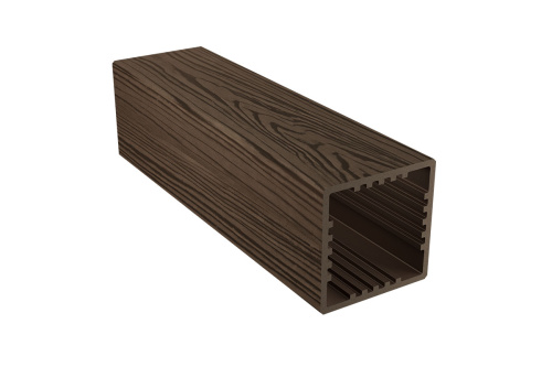 картинка Holzhof, Россия Ограждения ДПК holzhof woodstyle столб 100*100*1000мм, тиснение 3D, от магазина Сантехстрой