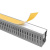 картинка Кабель-канал перфорированный самоклеящийся 60х60 серый (паз 5мм,  зуб 7мм с отв. ) REXANT от магазина Сантехстрой