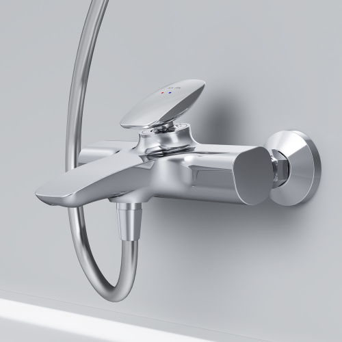 фото f70a10000 spirit v2.0 смеситель д/ванны/душа, хром, шт