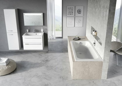 картинка Зеркало Ravak с подсветкой x000000968 Коричневое от магазина Сантехстрой