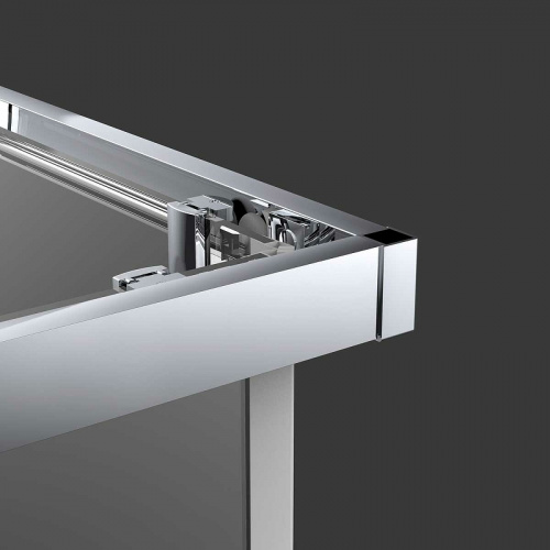 картинка Душевой уголок Vincea Alpha 80x80 VSS-3AL800CL профиль Хром стекло прозрачное от магазина Сантехстрой