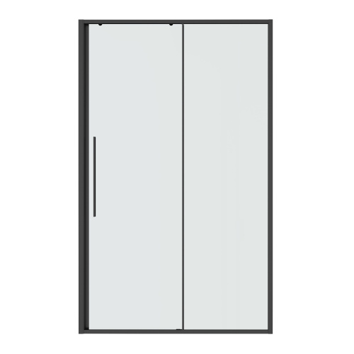 картинка Дверь в нишу Niagara Nova NG-34-13AGR (130х195) раздвижная,графит,стекло прозрачное,1 место от магазина Сантехстрой