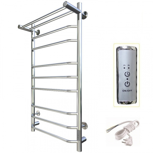 картинка Электрический полотенцесушитель Тругор Браво Пэк СП 3 П 100x50 с полкой Хром от магазина Сантехстрой