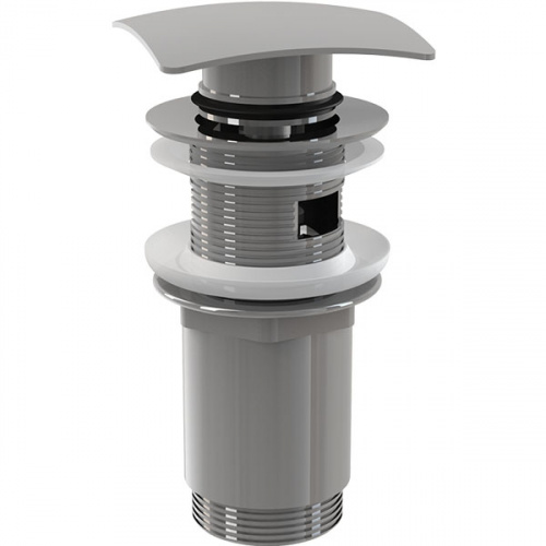 картинка Донный клапан Alcadrain A393 Хром от магазина Сантехстрой