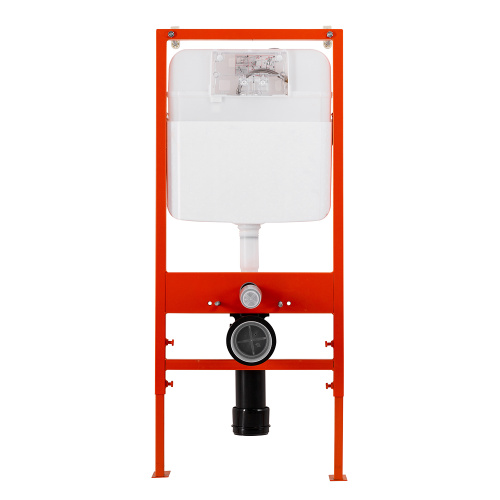 картинка Комплект 2 в 1 Система инсталляции для унитазов BelBagno BB026 с кнопкой смыва BB050CR.MAT от магазина Сантехстрой