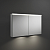 картинка BURGBAD Iveo  Зеркальный шкаф с подсветкой , 1108х680х160 мм,свет. 1 выкл.и розетка, стекл полки, 2 зеркальн двери с обеих сторон, зеркальный корпус от магазина Сантехстрой
