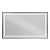 картинка Зеркало BelBagno SPC-KRAFT-1400-800-SENS-NERO от магазина Сантехстрой
