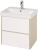 картинка Тумба с раковиной белый глянец/дуб верона 55 см Акватон Сканди 1A2517K0SDB20 от магазина Сантехстрой
