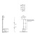 картинка Kerasan Waldorf Бачок подвесной для унитаза (без крышки), для монтажа с высокой трубой,  (без трубы и механизма слива), цвет белый от магазина Сантехстрой