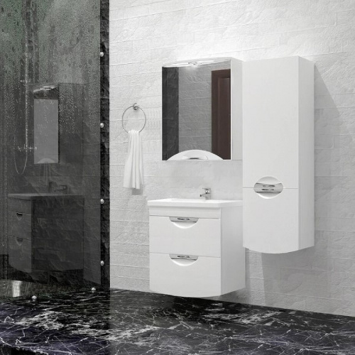 картинка Зеркальный шкаф Style Line лс-000010038 Белый от магазина Сантехстрой