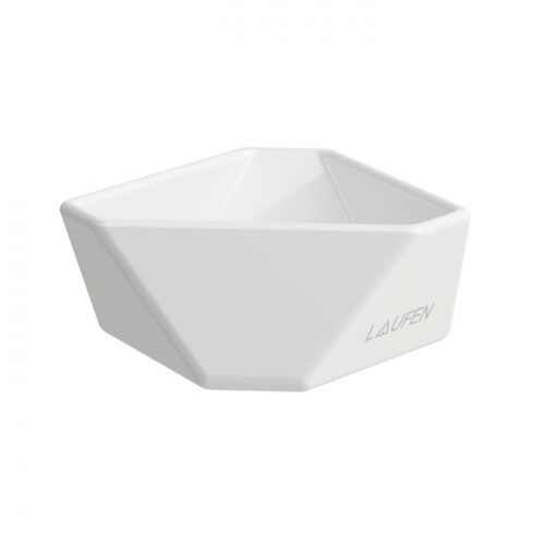 картинка Laufen  Home collection  Керамическая чаша для украшений 105х100х40 мм TRIO TRAY, цвет белый от магазина Сантехстрой