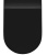 картинка Чаша приставного унитаза Allen Brau Reality 4.32004.31 черный матовый от магазина Сантехстрой