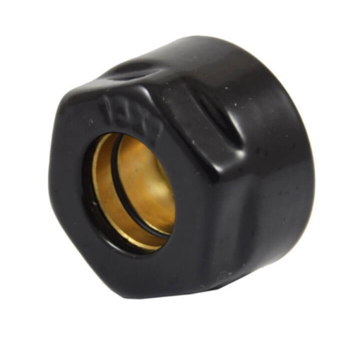 картинка Соединение резьбовое SCHLOSSER GW 3/4 x 15MM чёрное Ral 9005, для медных труб от магазина Сантехстрой