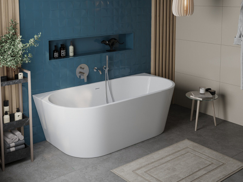 картинка Акриловая ванна BelBagno 170x80 BB710-1700-800 без гидромассажа от магазина Сантехстрой