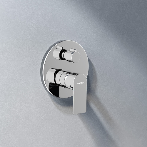 картинка 947510000 Apollo встраиваемая душевая система с ванно-душевым смесителем и изливом, хром от магазина Сантехстрой