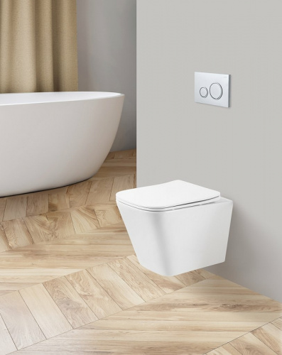 картинка Унитаз BelBagno Ardente-R BB520CHR подвесной без сиденья от магазина Сантехстрой