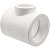 картинка Тройник THERMOLIGHT переходной PP-R 63х40х63 белый (2/24) от магазина Сантехстрой