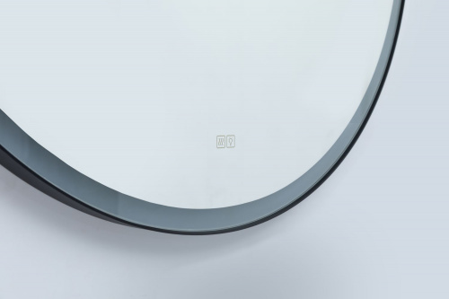 картинка Зеркало Aquanet Тренд 100 черный от магазина Сантехстрой