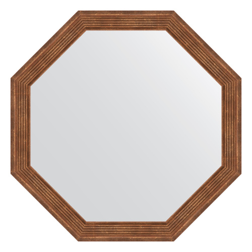картинка Зеркало Evoform Octagon BY 3662 60x60 сухой тростник от магазина Сантехстрой
