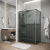 картинка Душевая перегородка 200.K33.01.80.42.10 Galaxy (80*195) графит сатин, стекло тонированное, 1 место от магазина Сантехстрой