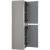 картинка Шкаф пенал Black&White Universe U915 45 915.SC подвесной Glossy light grey от магазина Сантехстрой